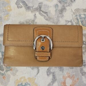 Coach Tan Wallet